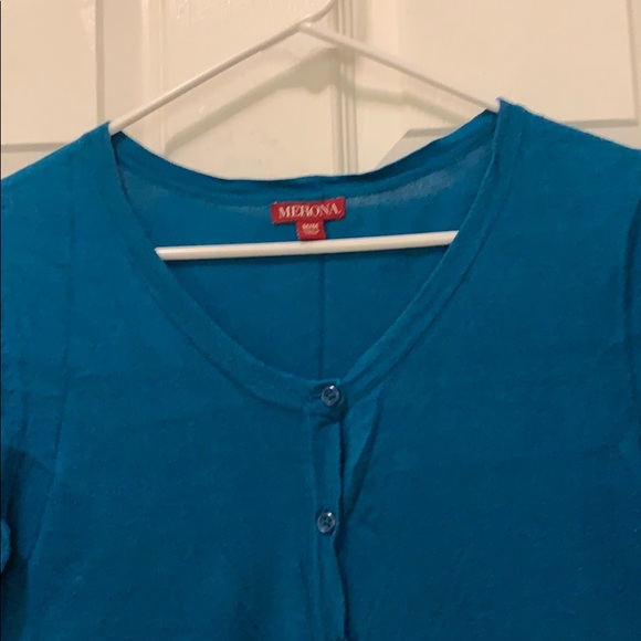 Elbow Sleeve Cardigan - Picture 2 of 3